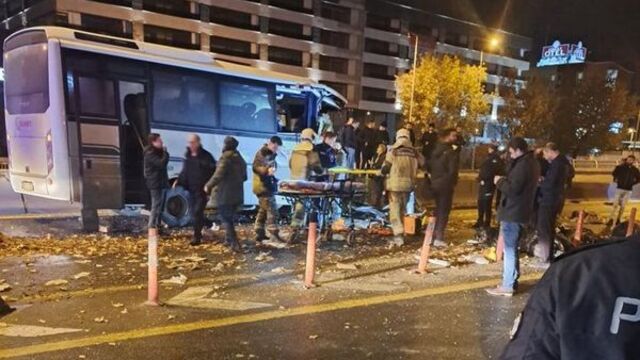 Ankara da feci kaza! 1 ölü 22 yaralı
